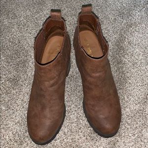 Sam & Libby Brown Booties